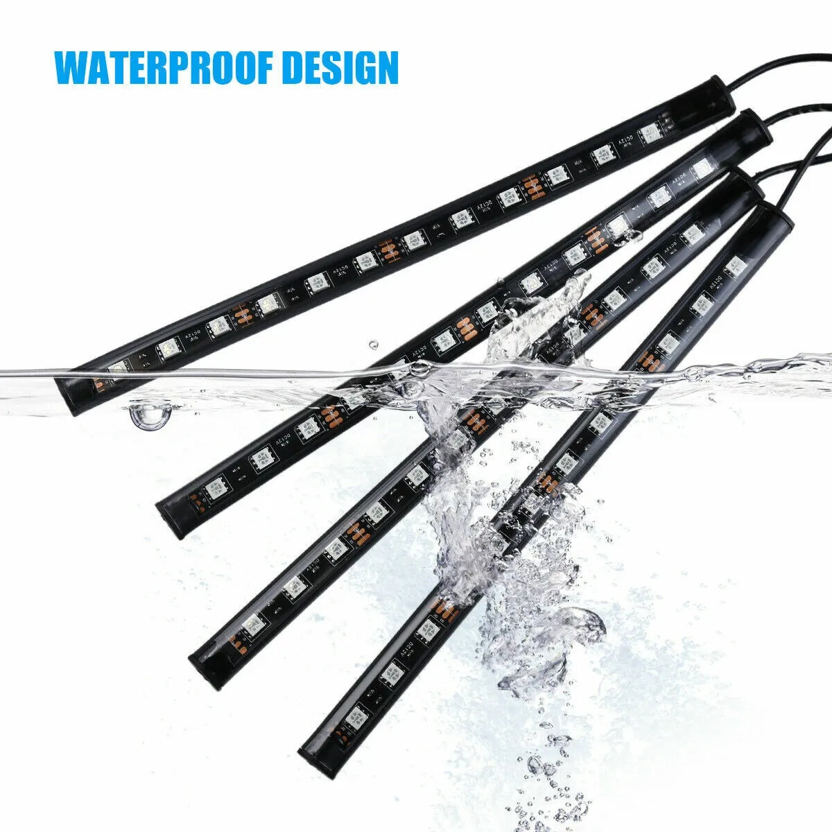 RGB LED Strip Light – Music Sync, USB Powered with Remote (48 LEDs)