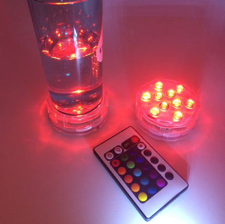 Submersible LED Glow Lights β RGB Remote Control (4β16 Pack)
