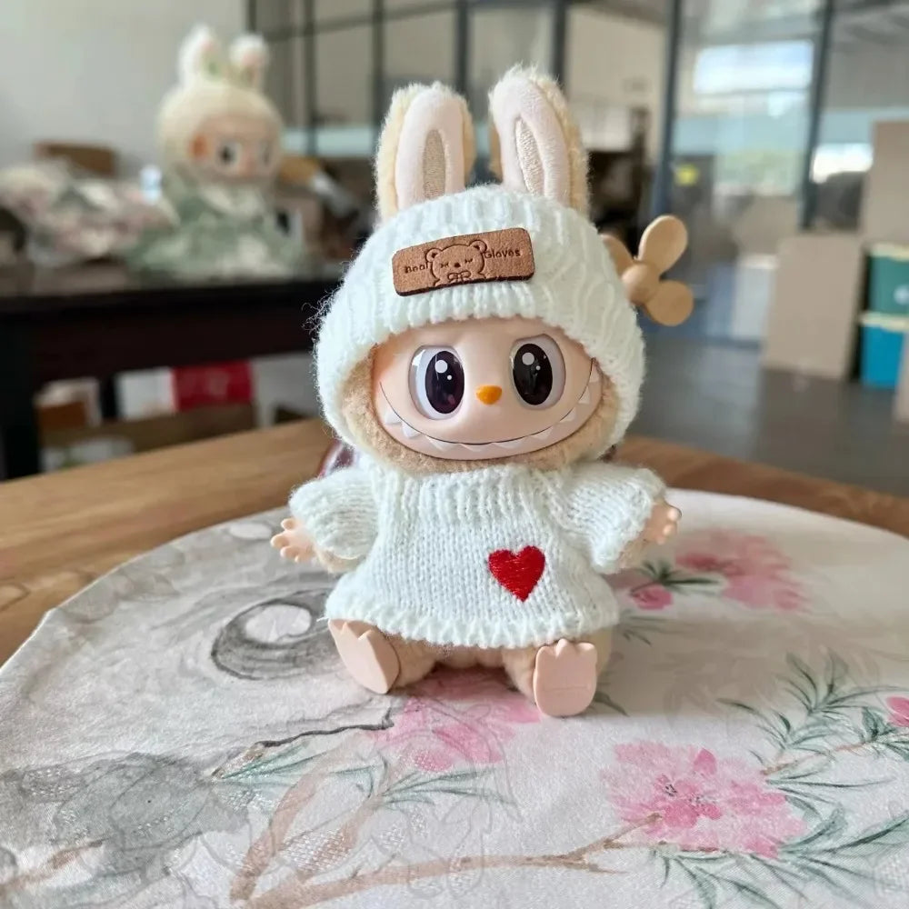 Labubu-Bunny Doll Clothes, Ropa de Muñeco 2 of each #3 ($6 each, 4pc bundle)