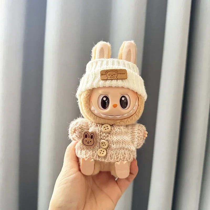 Labubu-Bunny Doll Clothes, Ropa de Muñeco 2 of each #3 ($6 each, 4pc bundle)