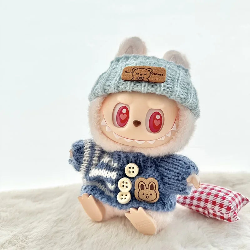 Labubu-Bunny Doll Clothes, Ropa de Muñeco 2 of each #3 ($6 each, 4pc bundle)