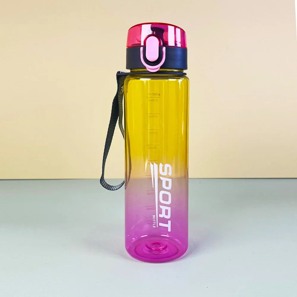 Leak Proof Sports Water Bottle High Quality Tour Hiking Portable My Favorite Drink Bottles 400ml 560ml