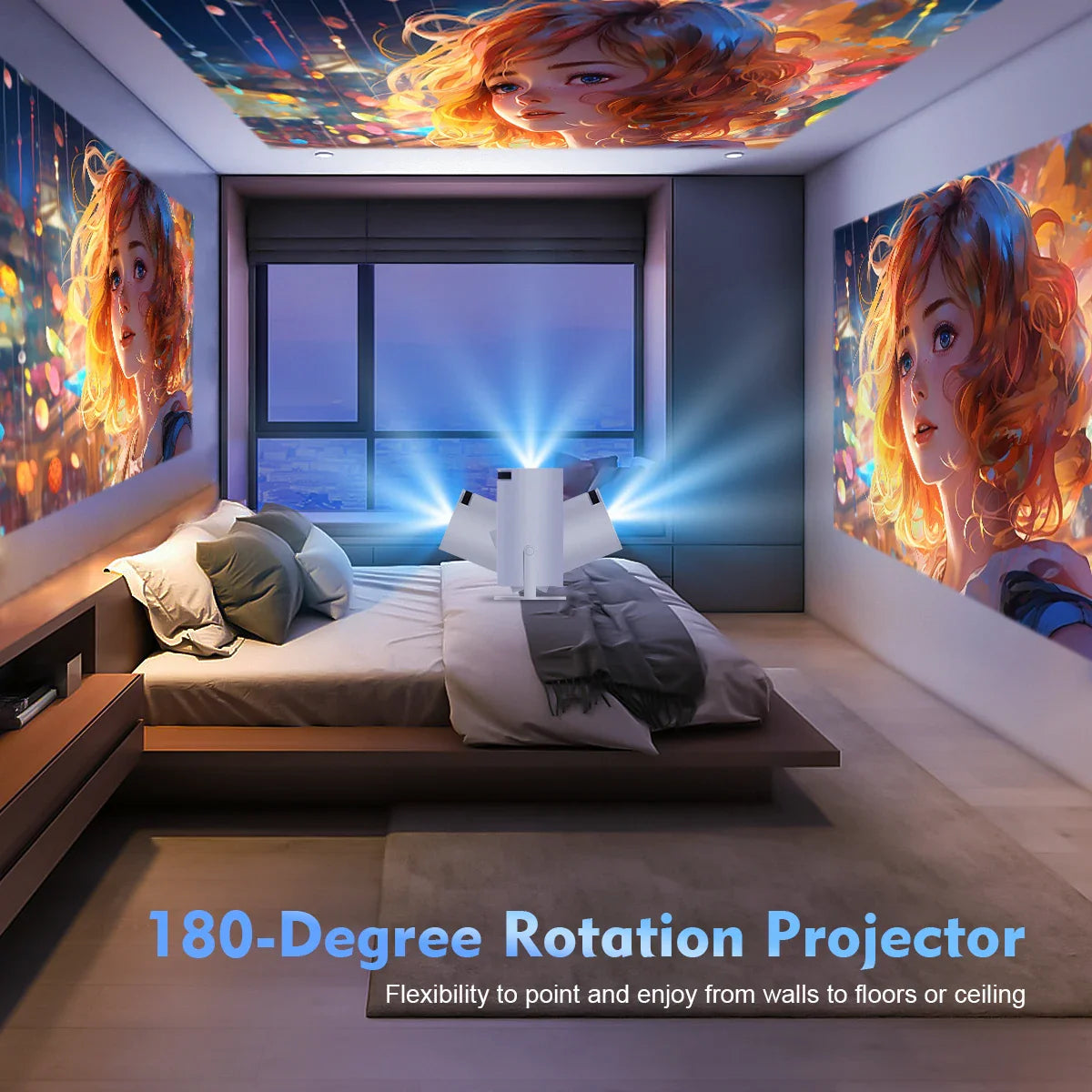 HY300Pro UltraHD Home Cinema Projector