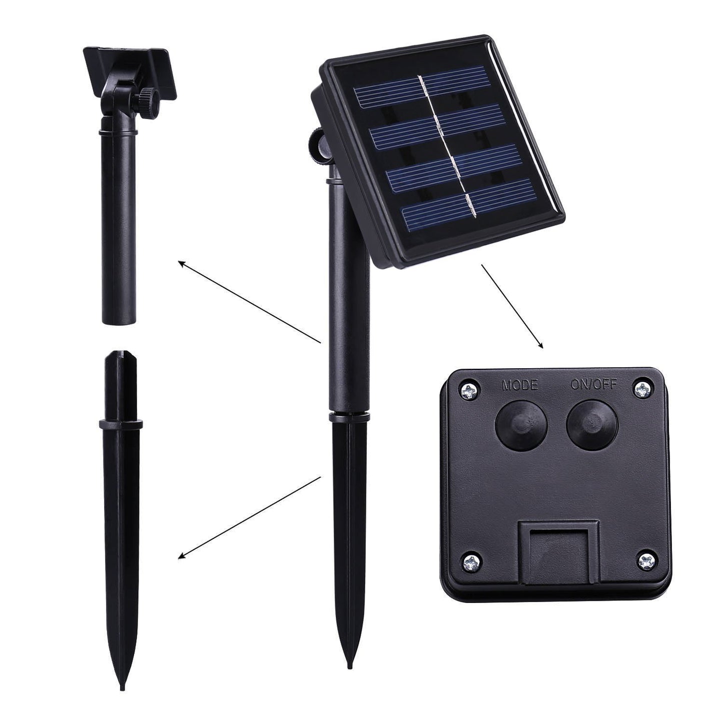Lumière Solar Raindrop Lights | Outdoor Waterproof Garden Glow String