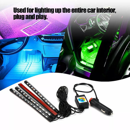 RGB LED Strip Light – Music Sync, USB Powered with Remote (48 LEDs)