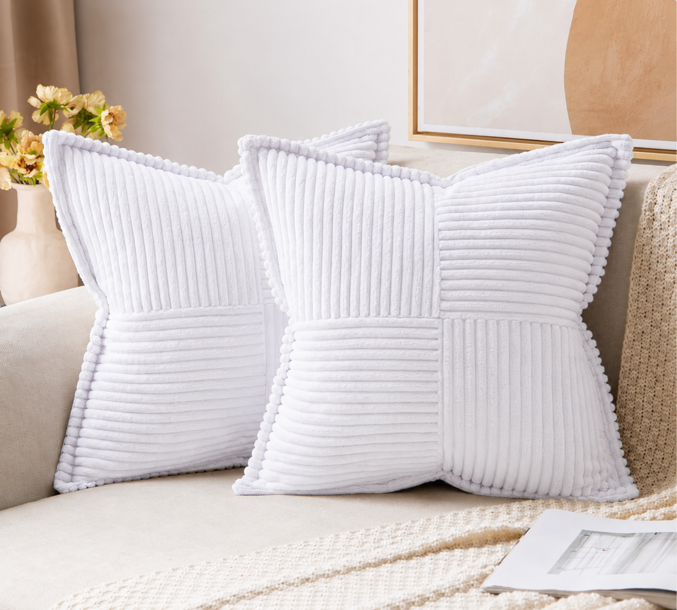 Modern Plush Cushion Collection