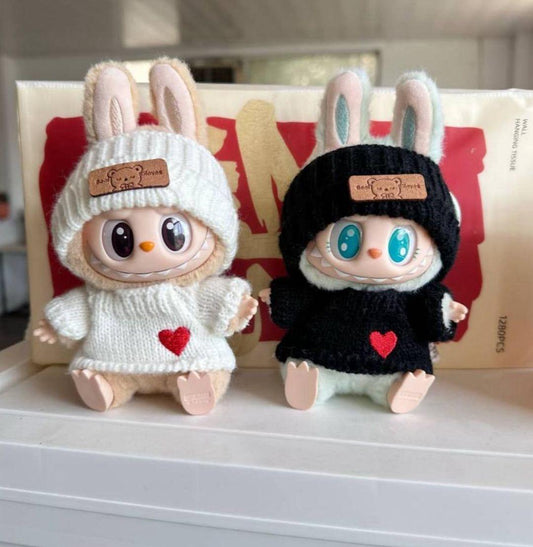 Labubu-Bunny Doll Clothes, Ropa de Muñeco 2 of each #3 ($6 each, 4pc bundle)