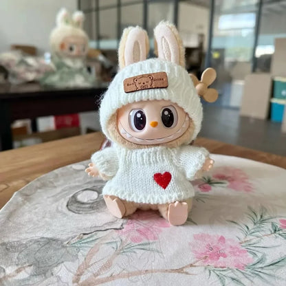 Labubu-Bunny Doll Clothes, Ropa de Muñeco 2 of each #3 ($6 each, 4pc bundle)