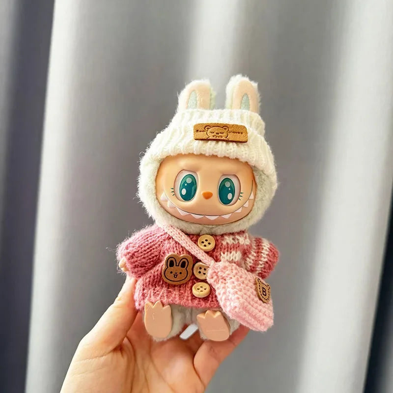 Labubu-Bunny Doll Clothes, Ropa de Muñeco 2 of each #3 ($6 each, 4pc bundle)