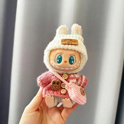 Labubu-Bunny Doll Clothes, Ropa de Muñeco 2 of each #3 ($6 each, 4pc bundle)