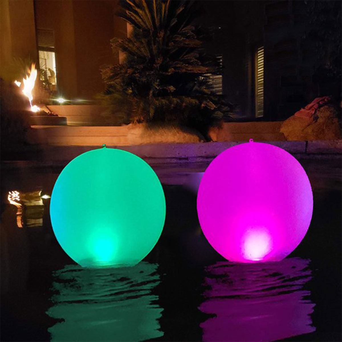 Floating Pool Light With 16 Emitting Colours