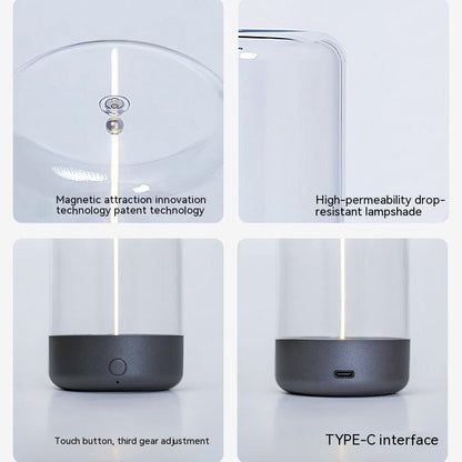 Rechargeable LED Night Light – Soft Glow, Portable & USB-C Powered